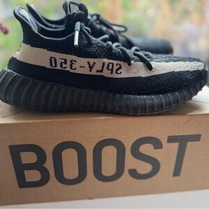 Adidas  Yeezy Boost 350 - Black and Beige